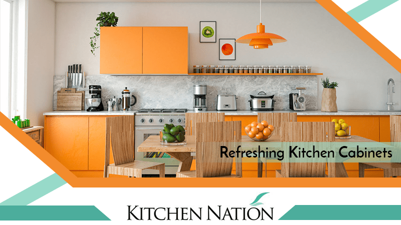 5 Refreshing Colours to Spruce up Your Kitchen Cabinets
