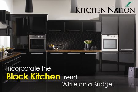 How to Incorporate the Black Kitchen Trend While on a Budget