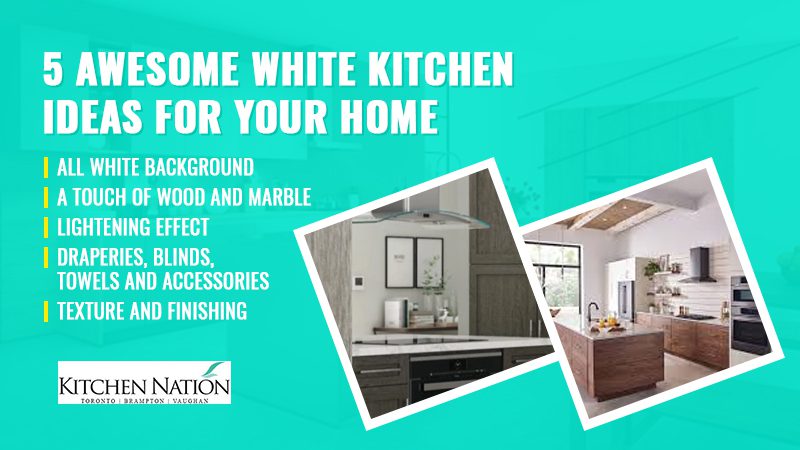 5 Awesome White Kitchen Ideas For Your Home